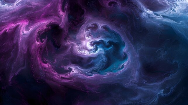 Abstract Chaos: Swirls Depicting Bipolar Disorder | Ultra Realistic 8K | Smartphone Camera | AdobeStock