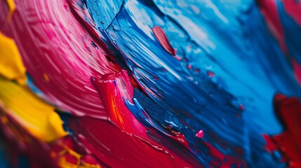 Painted Emotions: Abstract Strokes Reflecting Mood Fluctuations | Ultra Realistic 8K | Film Camera | AdobeStock