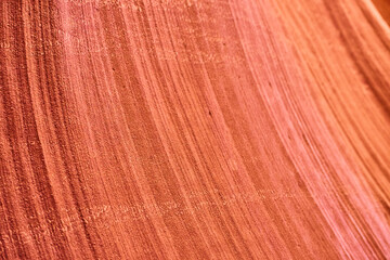 Warm Terracotta Fabric Texture Close-Up
