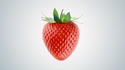 Strawberry on a white background