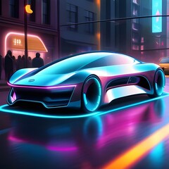Futuristic car