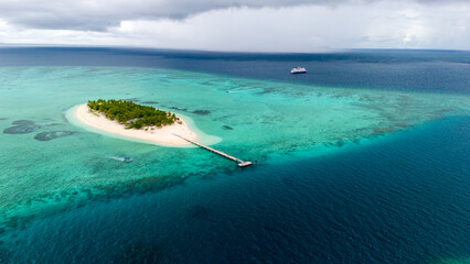 Tivua private island in Fiji