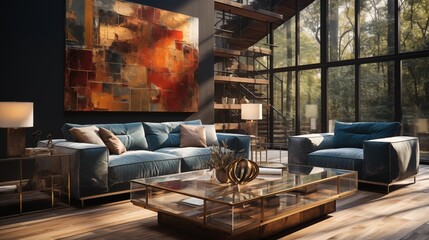 Utilize light-reflecting materials like metallic accents or glass furniture for added brightness