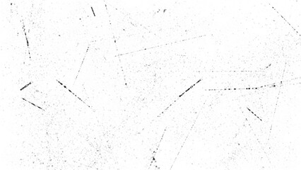 Black grunge isolated on transparent background