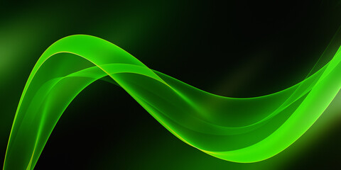 abstract green background, gradients waves texture background panorama banner
