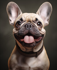 Fototapeta premium french bulldog portrait