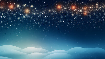 Obraz na płótnie Canvas Mysterious star themed gradient background with countless twinkling stars