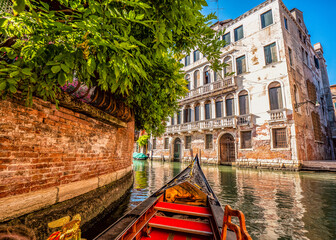 Gondola Venice Italy - obrazy, fototapety, plakaty