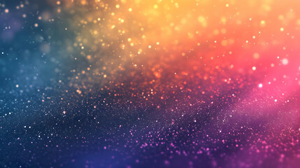 Pink purple yellow colors shiny gradient background with glitter pieces. High quality