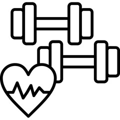 Dumbbell Icon