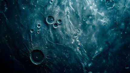 Imagen de la superficie de Urano hecha desde un satélite - obrazy, fototapety, plakaty