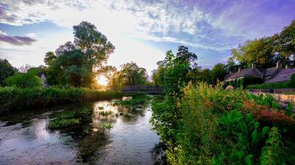 Obraz premium The Swan at Bibury, Cotswolds