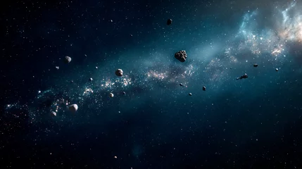 Foto op Canvas Cinturón de asteroides entre las órbitas de Marte y Júpiter © VicPhoto