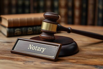 A wooden judges block bearing a name plate, symbolizing authority and wisdom in the pursuit of justice.