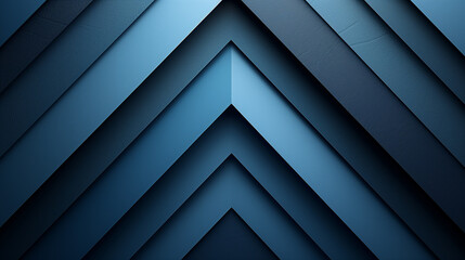 Modern Blue Geometric Patterns: Layered Triangles for Artistic Beauty