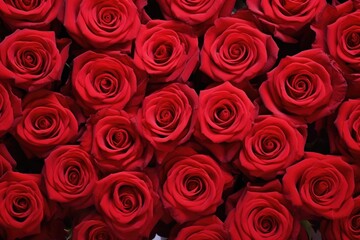 Red roses background for Valentine's Day, Wedding, Mother's Day or other celebration