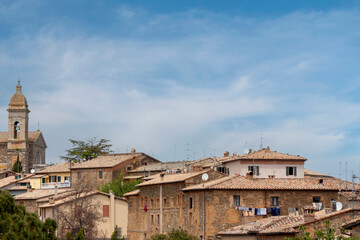 Blick auf Montalcino, Toskana