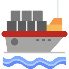 Cargo Ship Icon