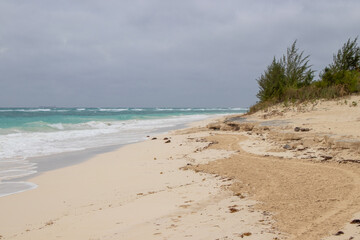 Cloudy day at the beach