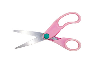 pink knife on a transparent background 