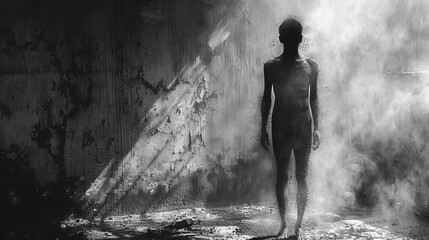 Obraz premium Solitude in the Spotlight