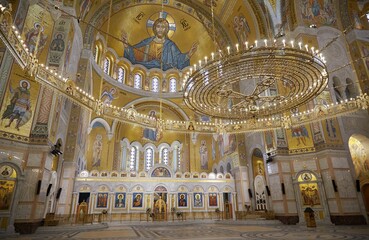 The Sveti Sava Temple, opened in 1935, is the largest Orthodox church in the Balkans