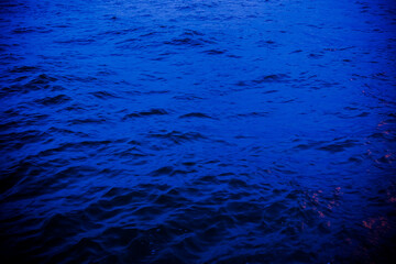 dark blue sea water surface background