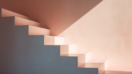 Fototapeta premium abstract staircase art