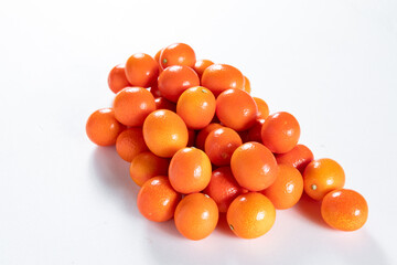 金柑　紅王きんかん　ざる盛り　kumquat