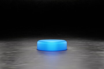 product background platform blue color 3d illustration render