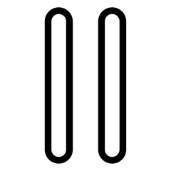 pause button icon 