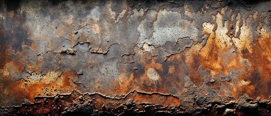 rusty metal background texture