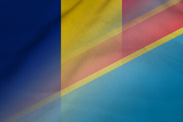 Romania and Democratic Republic of the Congo national flag international negotiation COG ROU
