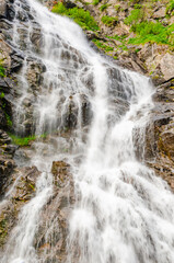 Capra waterfall, Transfagarasan road, Romania