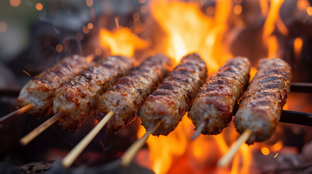 Satisfy your cravings with these sizzling sausage breakfast pops grilled over an open fire for extra flavor and charm.