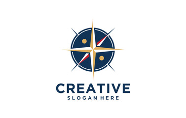 people life compass logo design © wahyu bsbt