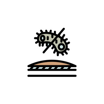 bacteria skin infection icon clip art preview