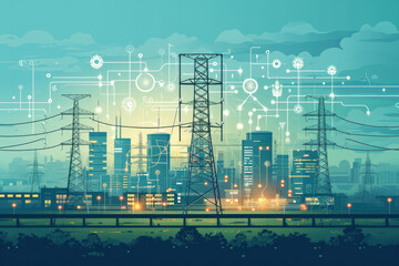 Smart Grids: Implementing smart grid technologies to enhance the efficiency, reliability