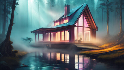 house in the forest