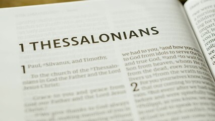 Bible - 1 Thessalonians - Slide Right to Level