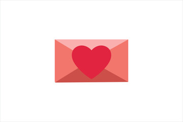 Letter Valentine Day Sticker Design