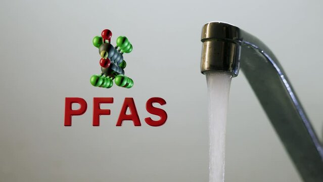 Tap water contaminated with PFAS - Per- and polyfluoroalkyl substances