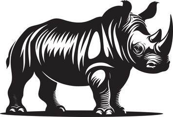 Majestic Baby Rhino