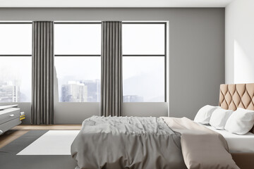 Fototapeta premium contemporary interior bedroom