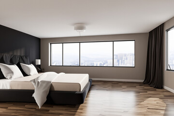 Naklejka na ściany i meble contemporary interior bedroom