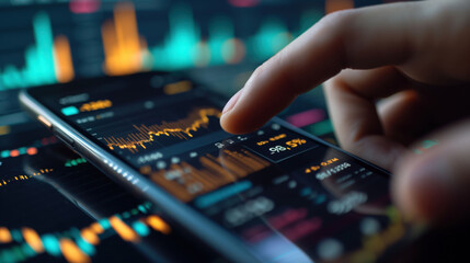 Engaged in Mobile Financial Market Analysis