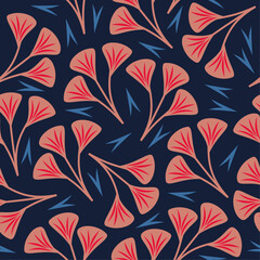 Floral Vector Seamless Pattern