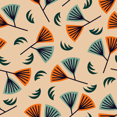 Floral Vector Seamless Pattern