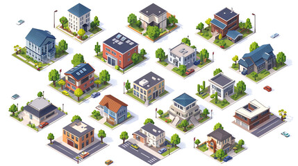 City Isometric Tileset