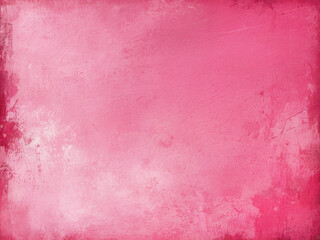 Fototapeta premium Pink abstract background with grunge texture and brush strokes
